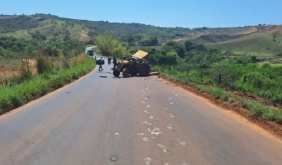 Em Bambuí: Acidente com trator deixa vítima fatal